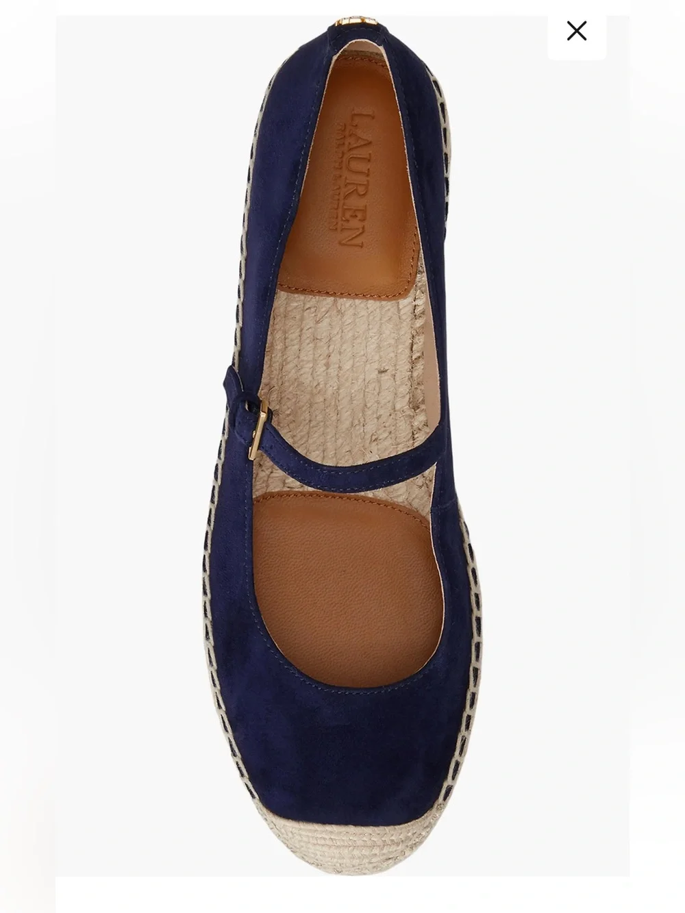 Luize Mary Jane Platform Espadrille Lauren Ralph Lauren